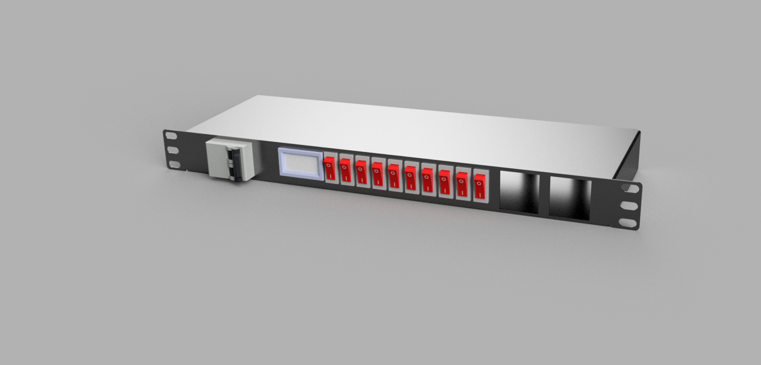 A0003382-PDU 带 2P 断路器和电表